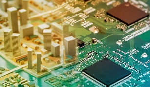 Affärslayouten för STmicro electronics